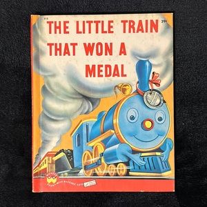 The Little Train That Won A Medal #512 Vintage Wonder Books